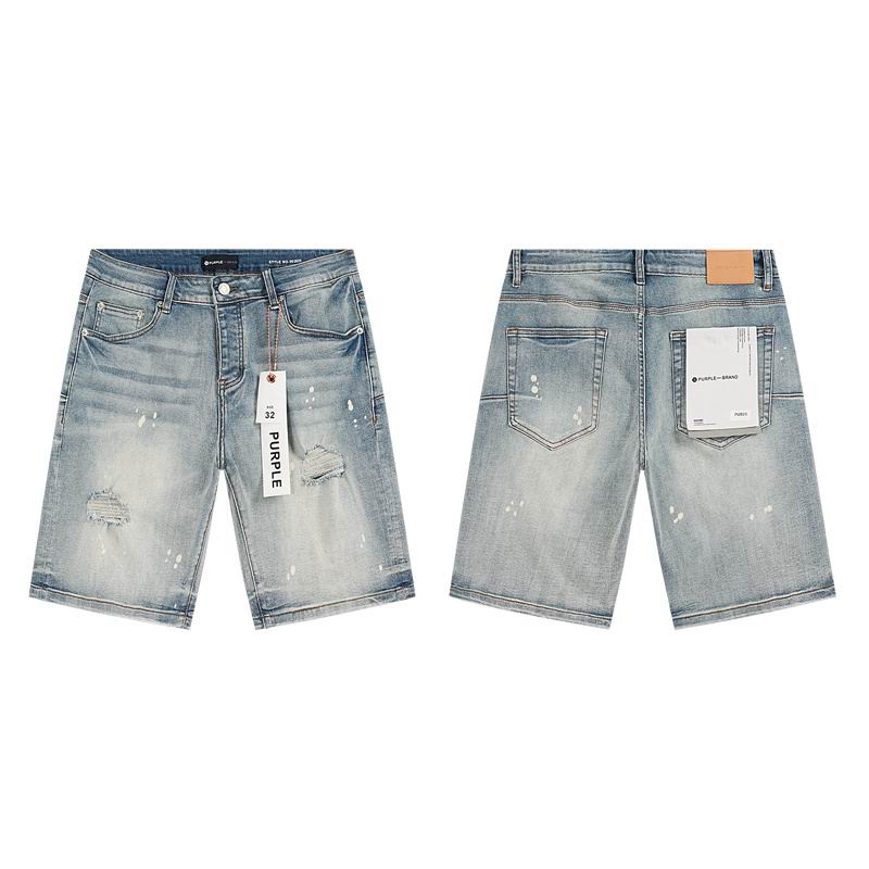 Purple Jean Shorts mrtx50-2