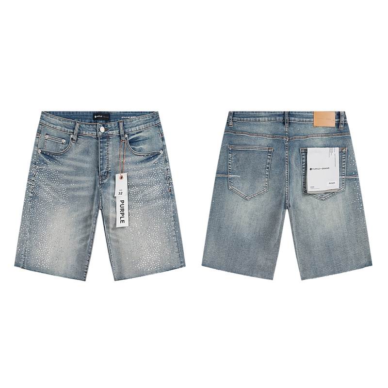 Purple Jean Shorts mrtx52-1