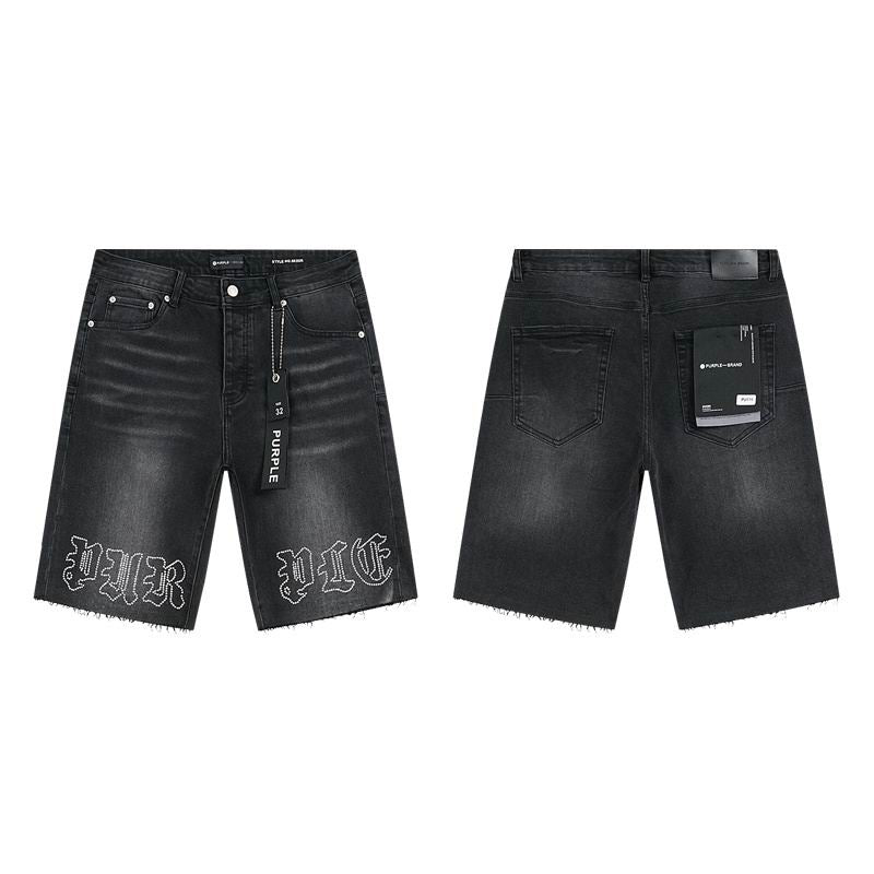 Purple Jean Shorts mrtxPU
