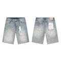 Purple Jean Shorts mrtxPU-6