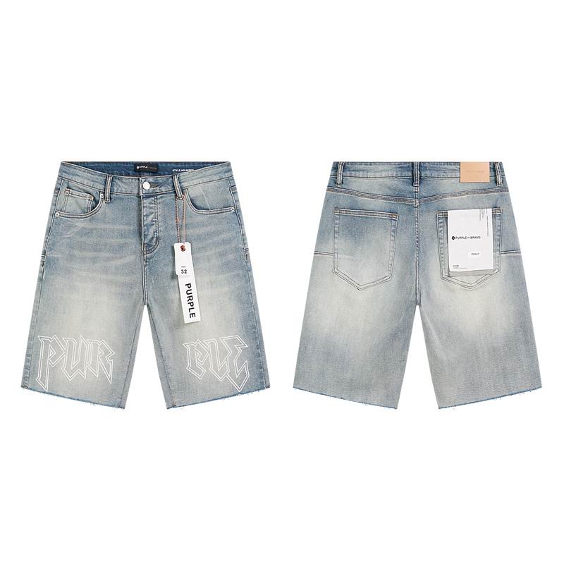 Purple Jean Shorts mrtxPU-6